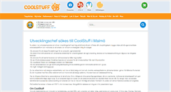 Desktop Screenshot of blog.coolstuff.se
